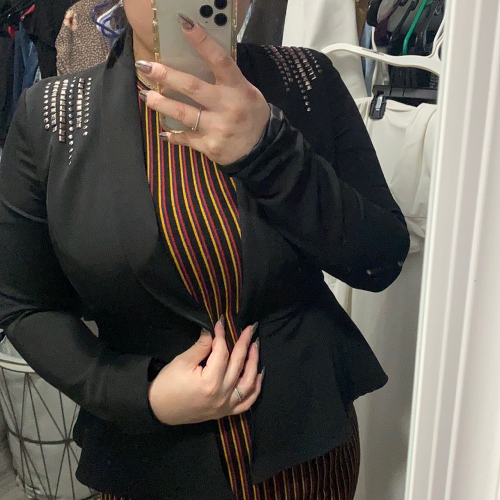 Peplum jacket